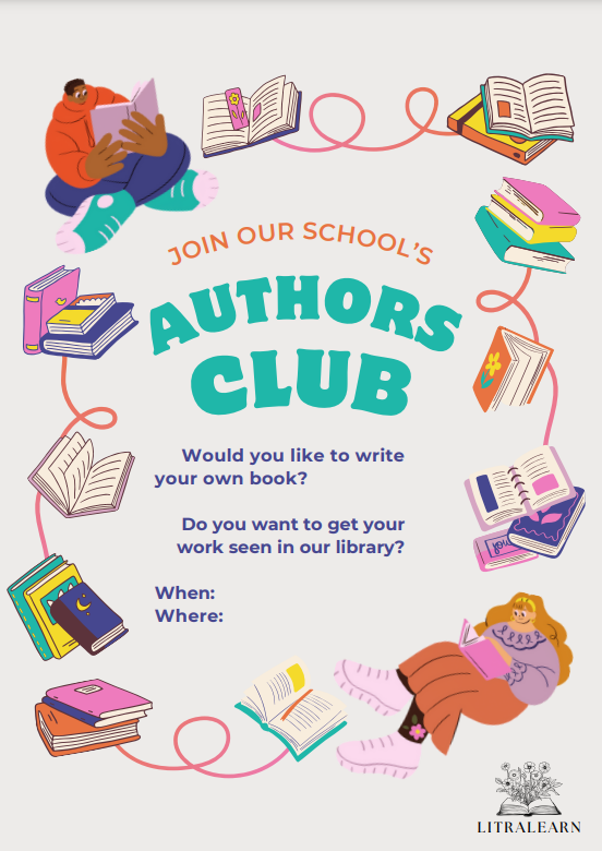 Authors Club Flyer