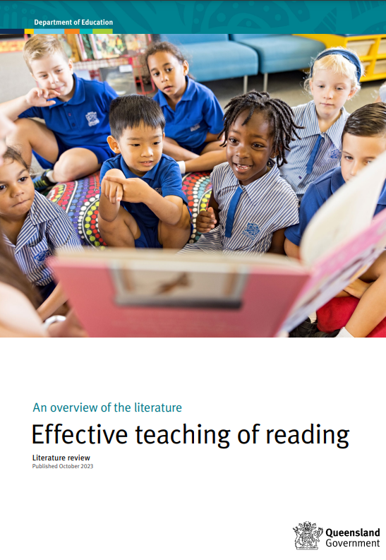 An overview of the literature: Effective teaching of reading