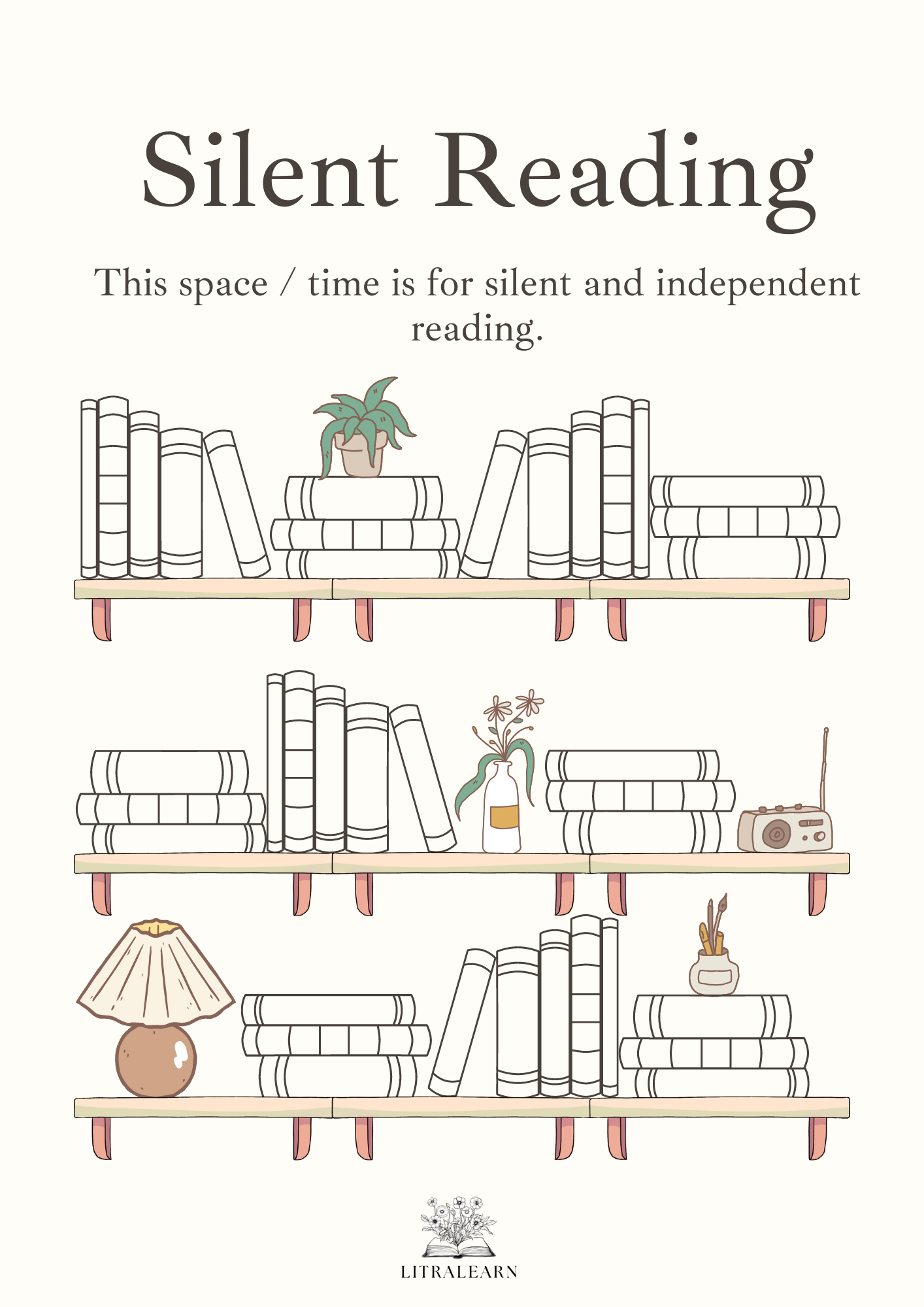 Silent Reading Poster